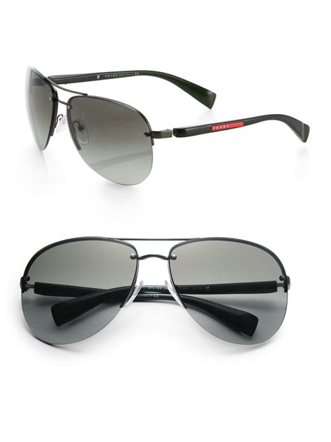 prada aviators sale|prada aviator sunglasses men's.